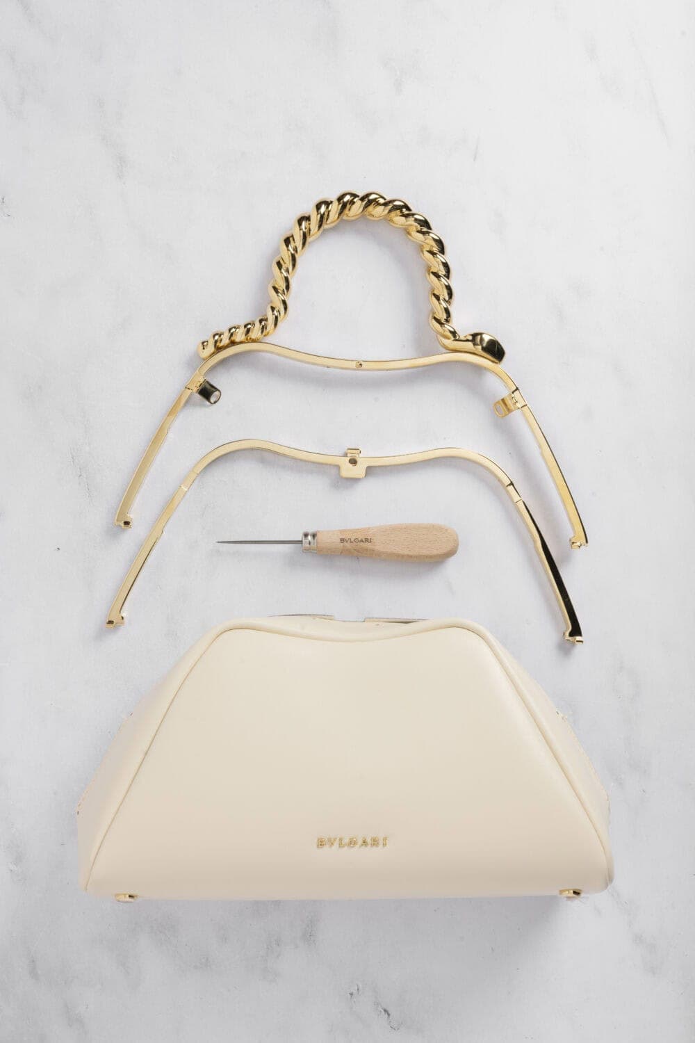 Mary Katrantzou Taps Géraldine Guyot For Bvlgari Bag Collection